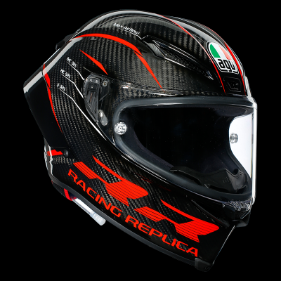 AGV Pista GP RR Fekete/Piros