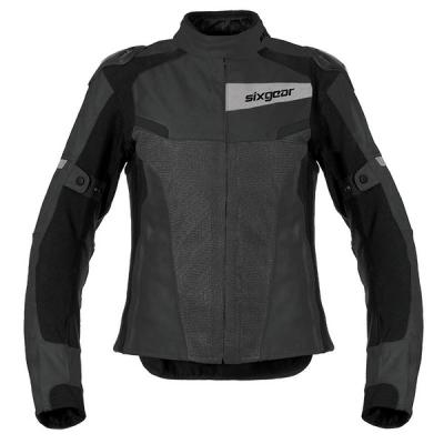 Sixgear Alisa női motoros bőrdzseki fekete