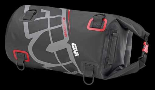 Givi Hengertáska EA114GR 30L szürke/piros